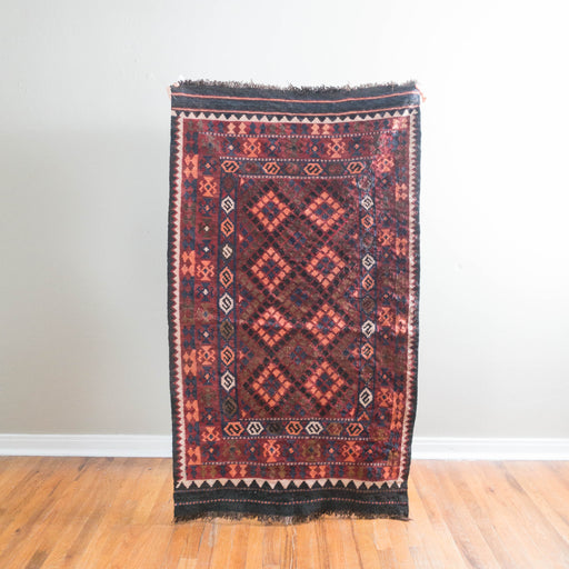 Medium Vintage Afghan Kilim Rug
