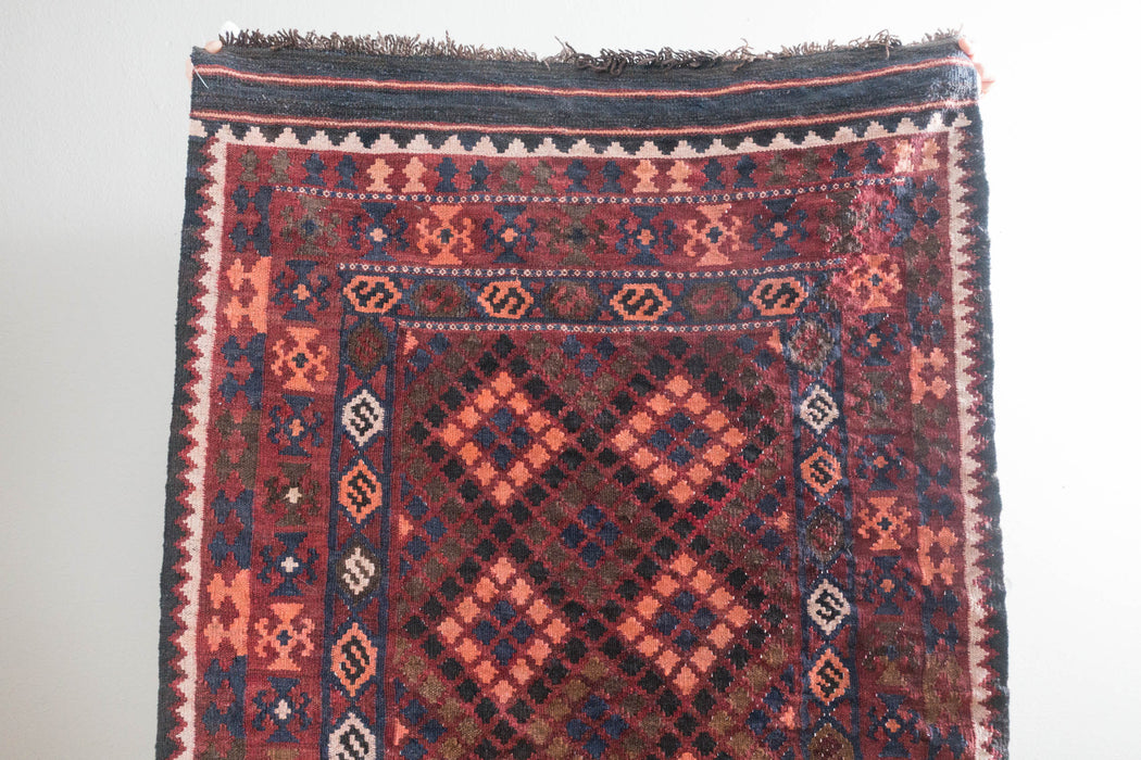 Medium Vintage Afghan Kilim Rug